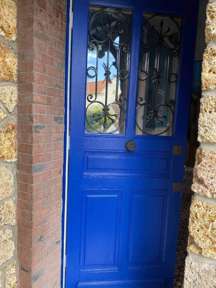 Peinture porte Val-d'Oise