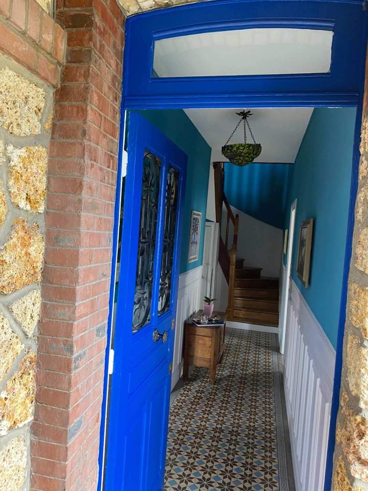 Peinture entrée maison Val-d'Oise